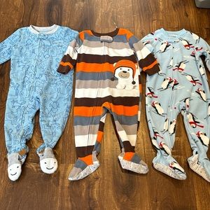 Bundle of 12M Fleece Sleepers